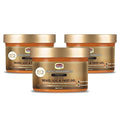 African Pride Black Castor Miracle Extra Hold Braid, Loc, Twist Gel (3 Pack) - Braiding Hair Gel, Edge Control & Tames Frizz, No Flake | Natural Ingredients, Black Castor & Coconut Oil | 12oz