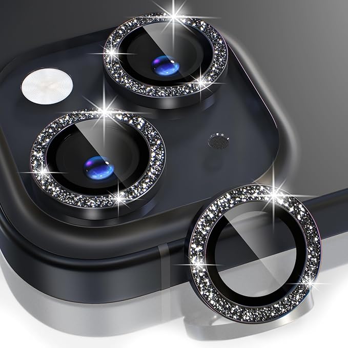 Choiche Compatible for iPhone 15 /iPhone 15 Plus Camera Lens Protector Bling by Choiche