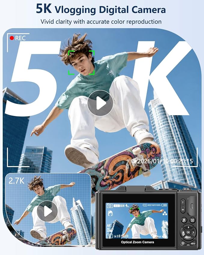 5K Digital Camera for Photography - Image 3