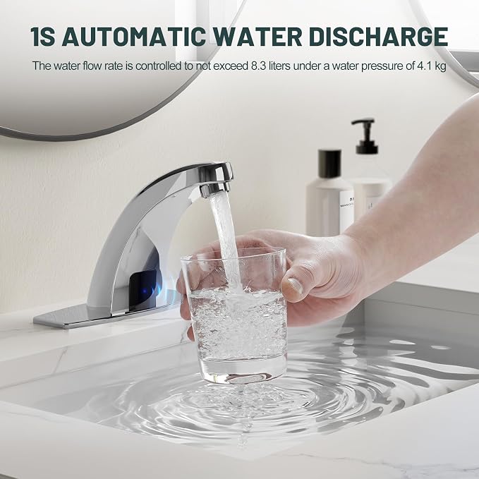 Touchless Bathroom Sink Faucet - Image 6