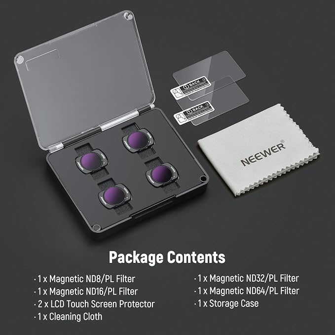 NEEWER Magnetic ND/PL Filter Set Compatible - Image 8