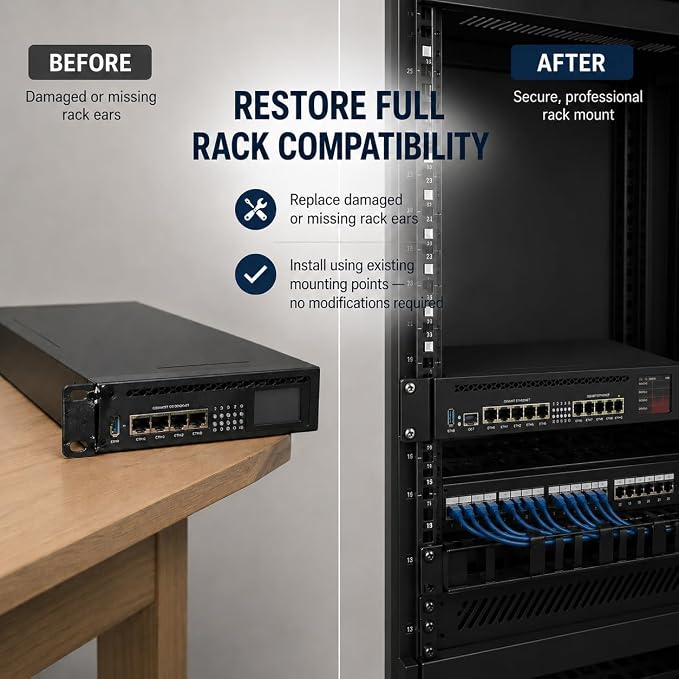 SplashNColor Replacement Rack Ears Compatible - Image 7