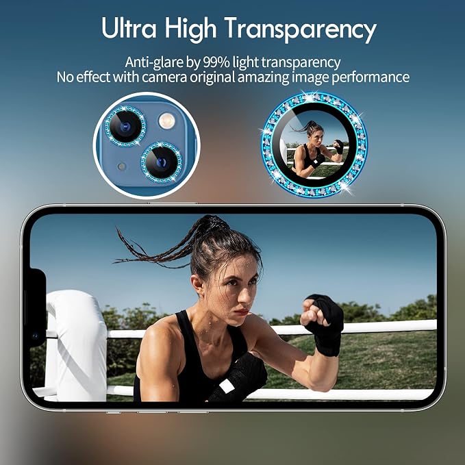 Bling Diamond Individual Camera Lens Protector - Image 4