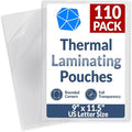Reli. Thermal Laminating Pouches (110 Pack, Letter Size) | Laminating Sheets 8.5 x 11 | 5 Mil Comparable, Thick Lamination Pouches | Clear Plastic Paper for Heat Laminator Machine (9 x 11.5")