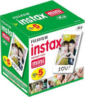 Fujifilm Mini Instant Film, 10 Sheets×5 Pack by FUJIFILM