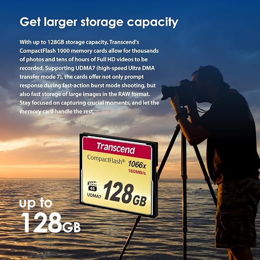 Transcend 16GB CF1000, CompactFlash Memory Card, UDMA 7, High Speed, - Image 7