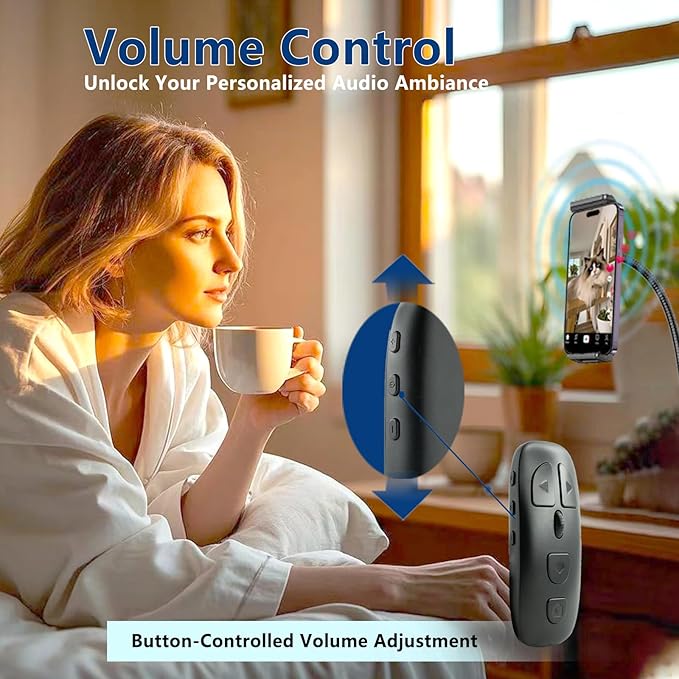 TikTok Multi-Function Scroll Ring Remote Control – Supports Page Turning, Volume Adjustment, Bluetooth Photo & Video Shooting, Compatible with iOS and Android.