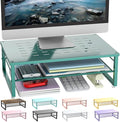 gianotter 2-Tier Metal Monitor Stand Riser, Desk Organizer by gianotter