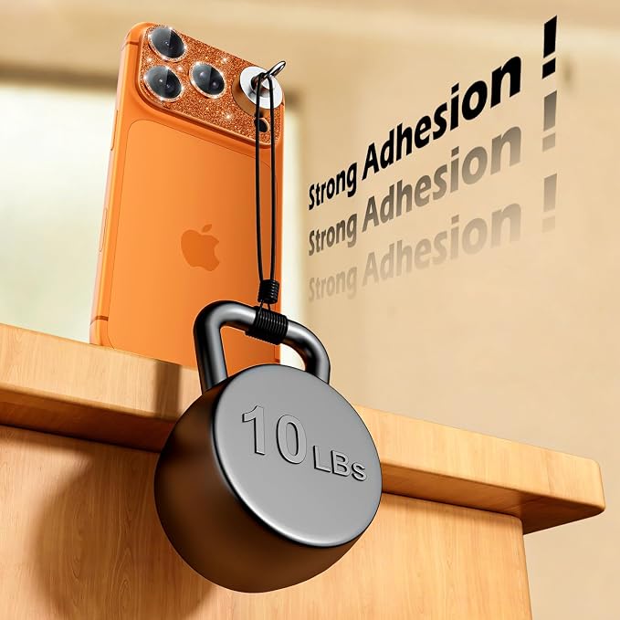 imluckies Compatible with iPhone 17 Pro Camera Lens Protector Bling, Ultra HD - Image 6