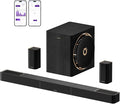 ULTIMEA Skywave X60 7.1.4ch Professional Wireless Surround Sound System for TV w/Dolby Atmos, 840W Sound Bar with 8" Wireless Subwoofer, 28Hz Low Frequency, GaN Amplifier, 4K HDR Pass-Through