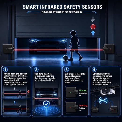 Garage Door Sensors, Replacement - Image 4
