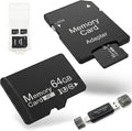 64GB Micro SD Card 2-Pack, High Endurance A1 U3 V30 4K Video Recording by Unknown