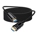 8K HDMI 2.1 Cable 30ft/9m, Fiber Optic HDMI Cable Braided Cord, High Speed by RUBMUD