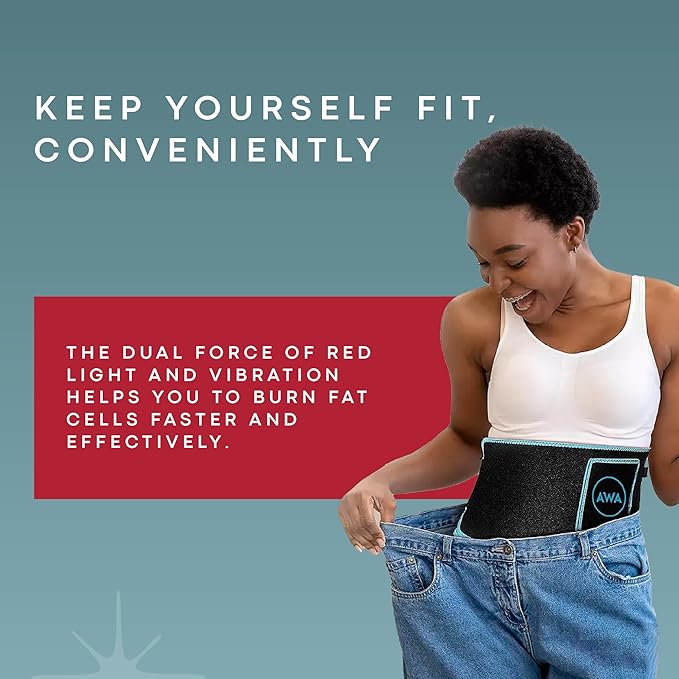 Red Light Therapy for Body – Infrared Heating Pad with 105 LEDs – FSA HSA Eligible Wearable Red Light Therapy Belt for Relaxation, Recovery & Comfort – Infrared Light Therapy Device,