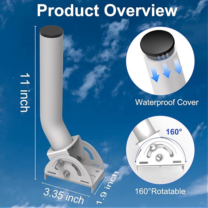 Wireless Bridge Mount, Pole/Wall Mount kit - Image 5