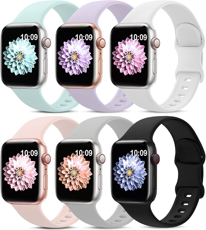 6 Pack Sport Bands Compatible by AMSKY