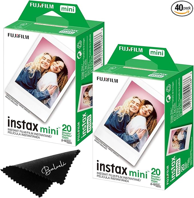Fujifilm Instax Mini Film Two Instant Film Twin Packs by FUJIFILM