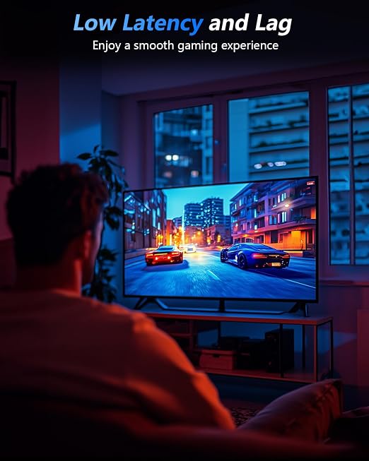 BUSOHE Cat 8 Ethernet Cable 3 FT 2Pack, 40Gbps 2000Mhz High Speed Flat Cat8 - Image 6