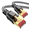 Cat 8 Ethernet Cable 12 ft, 40Gbps 2000Mhz High Speed Gigabit LAN Internet by Ltemziiy