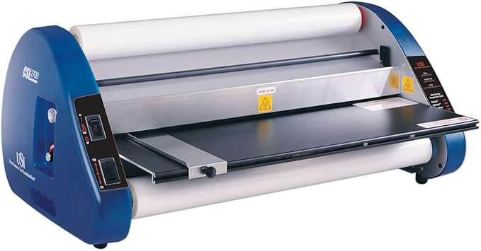 USI Thermal (Hot) Roll Laminator, CSL 2700, Laminates Films up to 27 Inches Wide and 3 Mils Thick; UL Listed, Industry Best 2-Year Warranty