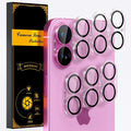 for 6 Pack iPhone 17 / iPhone 16 / iPhone 16 Plus Camera Lens Protector 9H by Beuxece