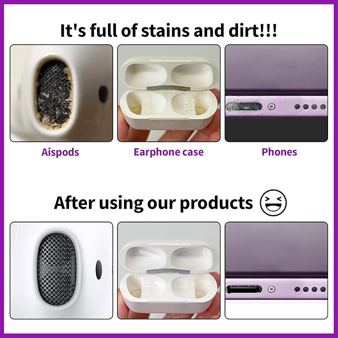 Cleaner Kit for Airpod, Earbud Cleaning Putty, Cleaning Kit Compatible - Image 2