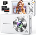 4K Digital Camera, 64MP Autofocus Point and Shoot Camera by CAMKORY