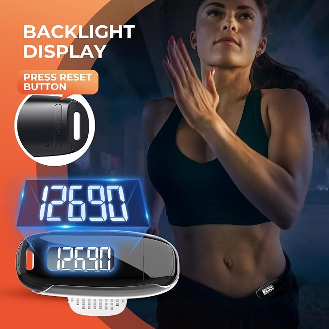 3D Pedometer for Walking, Simple Walking Step Counter - Image 5