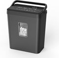 8-Sheet Cross Cut P-4 Security Paper Shredder, 4.2 Gal Bin with Portable Handle, Credit Card/Staple/Clip Shredder for Home Office