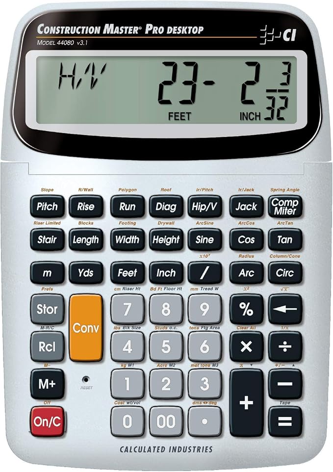 Calculated Industries 44080 Construction Master Pro-Desktop Advanced by CalculatedIndustries