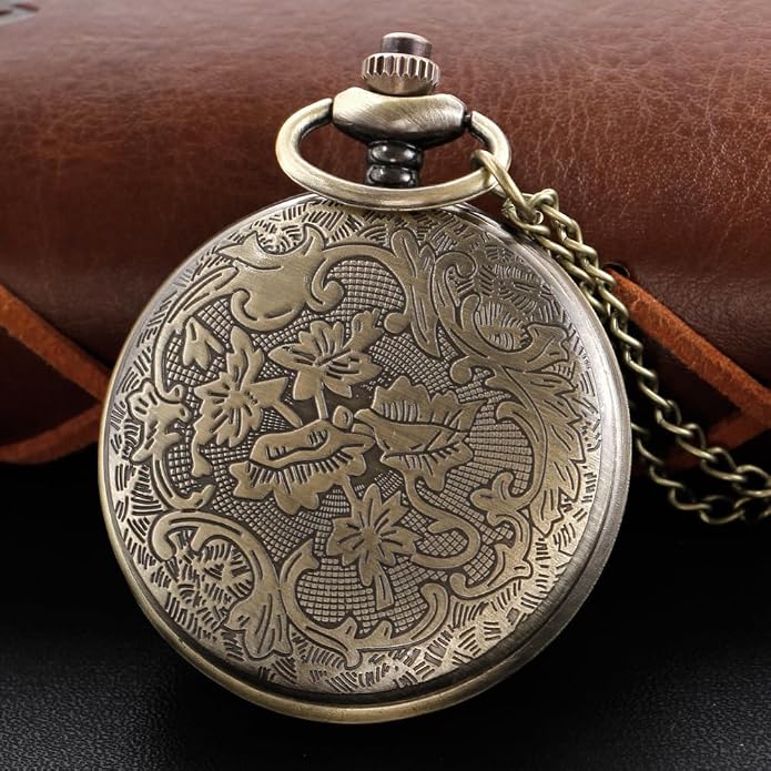 Men's Pocket Watch, Arabic Digital Dial Pocket Watches - Image 4