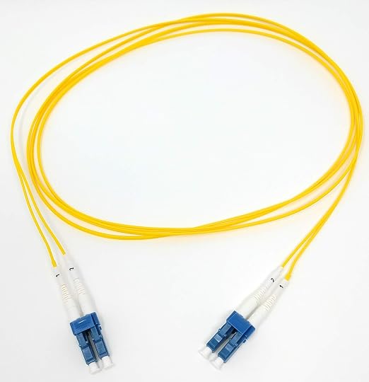 50 Meter Singlemode Duplex 1.2mm Ultra High Density Fiber Optic Cable by UltraSpecCables