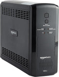 Amazon Basics UPS Battery Backup & Surge Protector 1500VA/900W, 10 Outlets, Line Interactive Uninterruptible Supply, for Power Outage Protection, Black