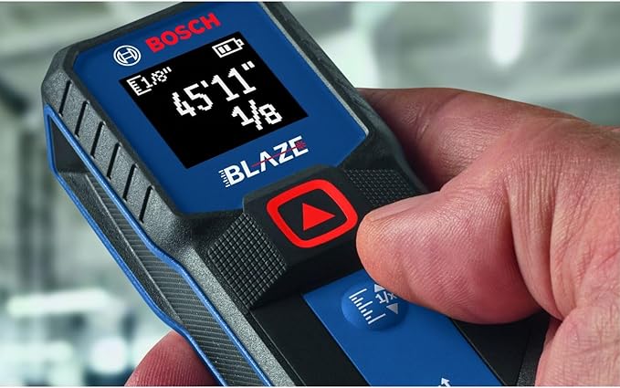 BOSCH GLM100-23 100 Ft Blaze Laser Distance Measure, Includes 2 AA Batteries