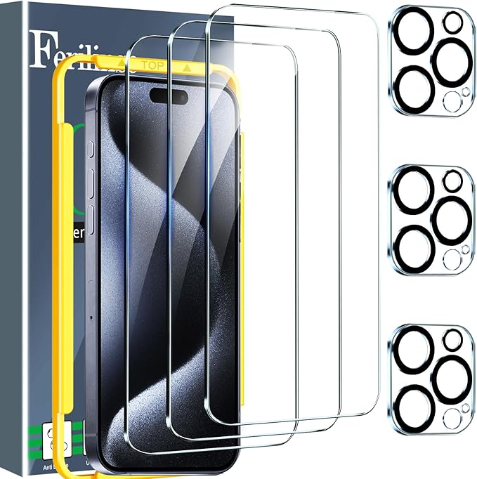 Ferilinso 3 Pack Screen Protector by Ferilinso