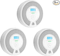 X-Sense Combination Smoke & CO Alarm, 10-Year Battery, Large LCD, UL 217 & UL by X-Sense