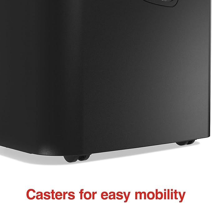 Staples 20-Sheet Micro-Cut Shredder – High-Security Document & Credit Card Shredding for Offices