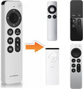 New Universal Remote Control for All Apple TV Remote, Replacement Compatible with Apple TV 4K/ Gen 1 2 3 4/ HD A2169 A1842 A1625 A1427 A1469 A1378 A1218 with Tv Control Function