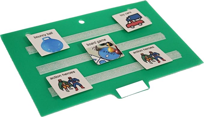 Smile4autism Small 7x9" tools Perfect to Keep Your Loose Visual Picture Cards Organized. Autism ABA, ADHD, Language & Apraxia Aspergers