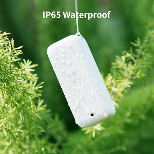 SwitchBot IP65 Indoor Outdoor Hygrometer Thermometer Wireless 3Packs, 394ft - Image 2