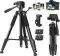 74'' Camera Tripod, Fotopro Lightweight Aluminum Travel Tripod by Fotopro
