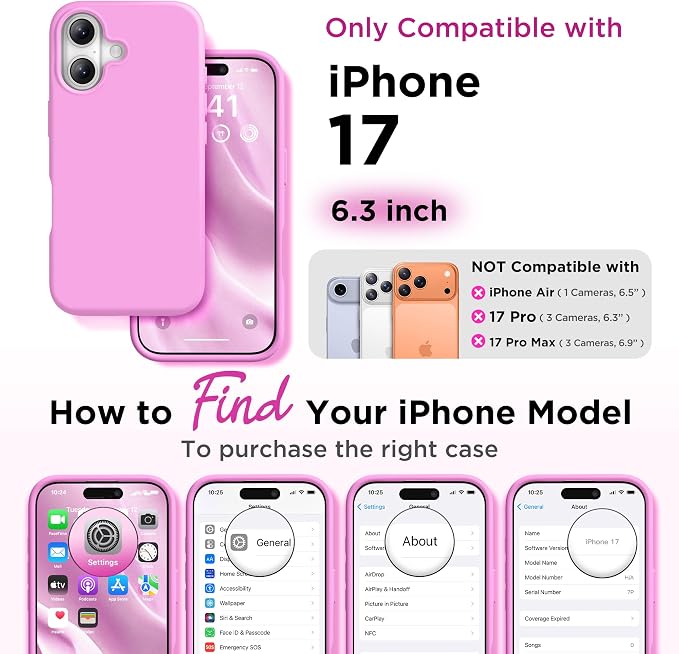 GolbinBox Magnetic for iPhone 17 Case, Compatible - Image 2
