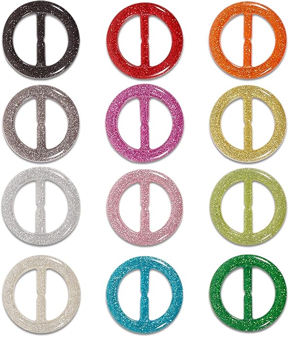 T-Shirt Clips 9 PCS, Clothes Corner Knotted Button, Fashion Alloy Pearl Rhinestone Circle Clip Buckle Round Shirt Silk Scarf