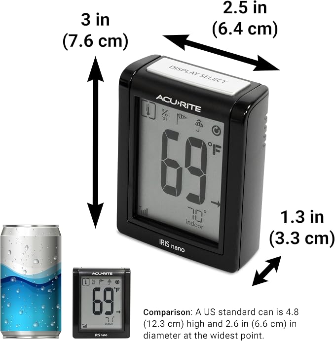 AcuRite Wireless Nano Display for AcuRite Iris® Home Weather Station - Image 2