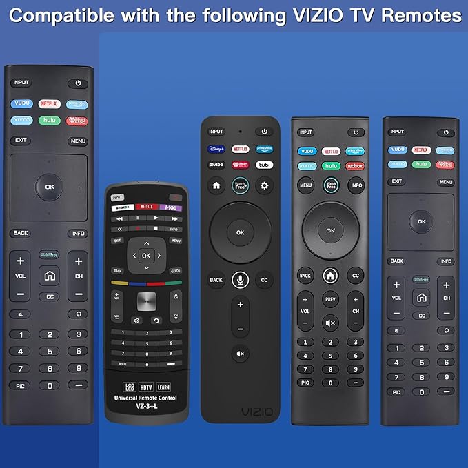XRT136 for Vizio Smart TV Remote,Replacement Control for Vizio Smart LED LCD HD 4K UHD HDR TVs D-Series,E-Series, M-Series, P Series, PX Series, V-Series