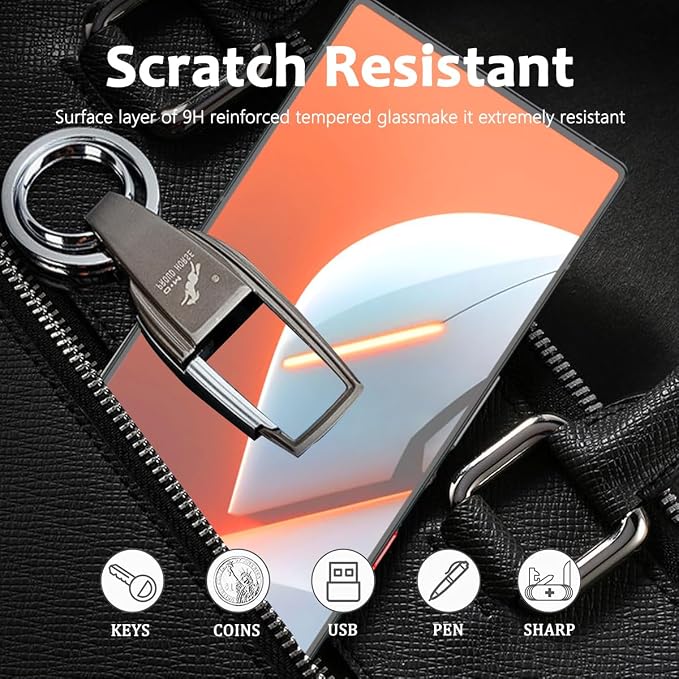 Privacy Tempered Glass for ZTE Nubia Red Magic 9 Pro Screen Protector 2 Pack - Image 4