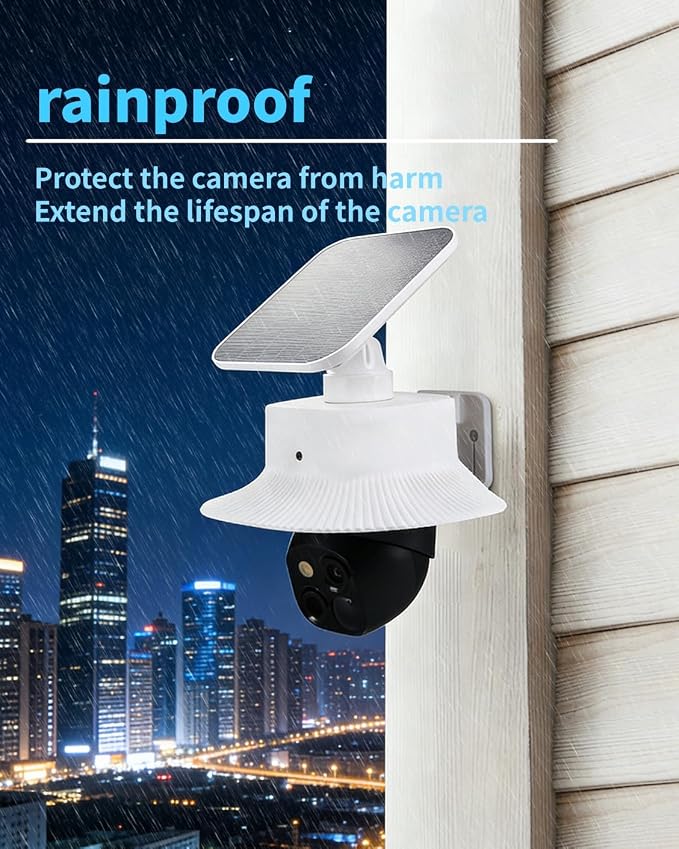 2 Pack Rain Cover for Eufy Security SoloCam S340, Dustproof and UV Resistant - Image 4