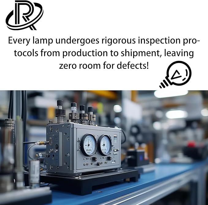 SRZNJZ ELP60 Original Replacement Projector Lamp Bulb for Epson ELPLP60 PowerLite 96W 95 93+ 93 92 905 425W 420 EB-95 425Wi H384A H383A H382A EB-905 435Wi EB-2020 EB-2060 EB-420 EB-421I