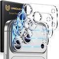UniqueMe 3 Pack Compatible for iPhone 17 Pro Max Camera Lens Protector by UniqueMe