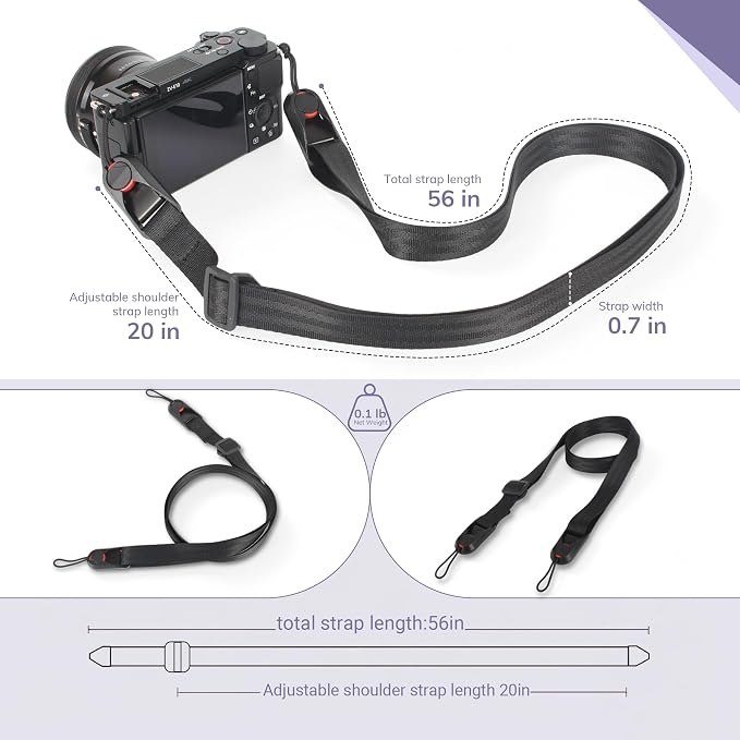Camera Strap Neck Shoulder Strap - Image 4